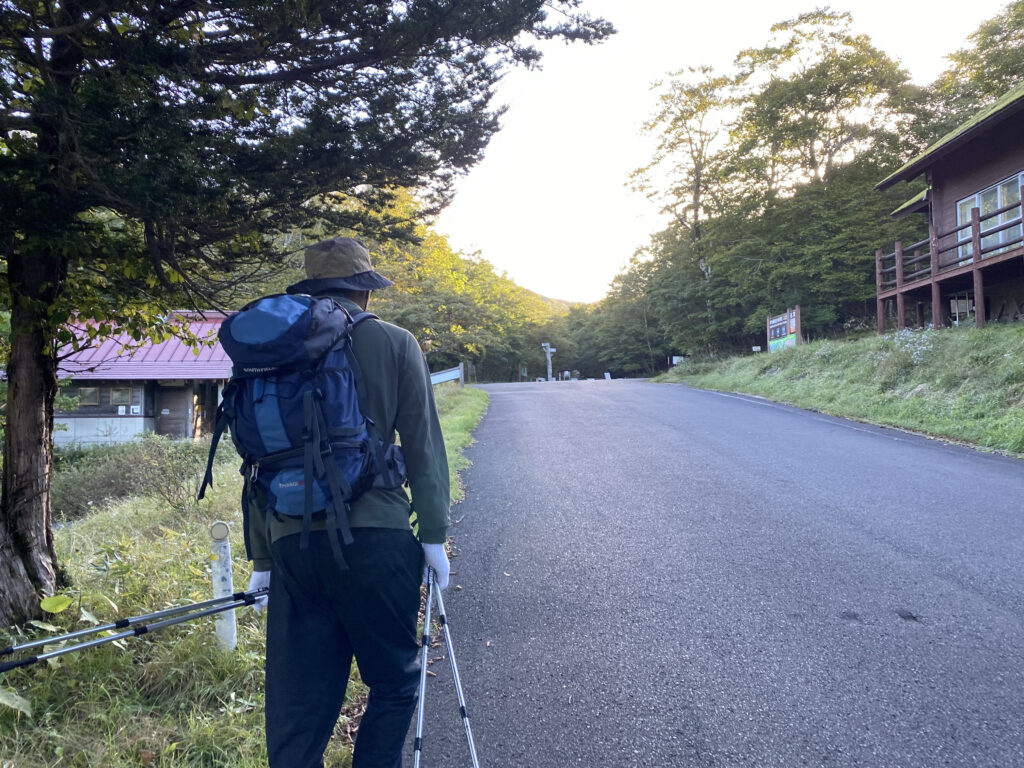 河原の坊駐車場