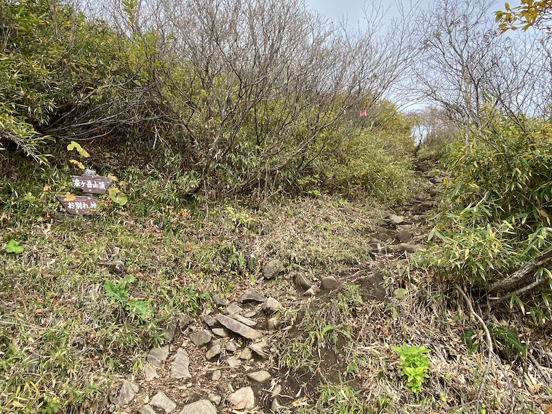 山頂までもう少し